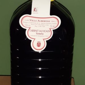 VILLAALBERTINI - VINO CABERNET SAUVIGNON 5 litri