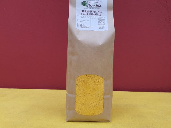 PONCHIO - FARINA PER POLENTA GIALLA MARANELLO 1Kg