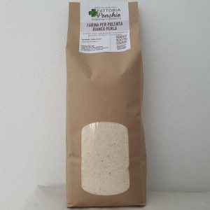 PONCHIO - FARINA PER POLENTA BIANCO PERLA 1Kg