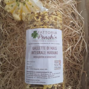 PONCHIO - GALLETTE DI MAIS INTEGALE MARANO 120g