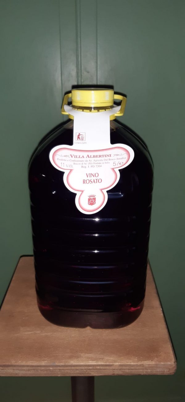 VILLAALBERTINI - VINO ROSATO 5 litri
